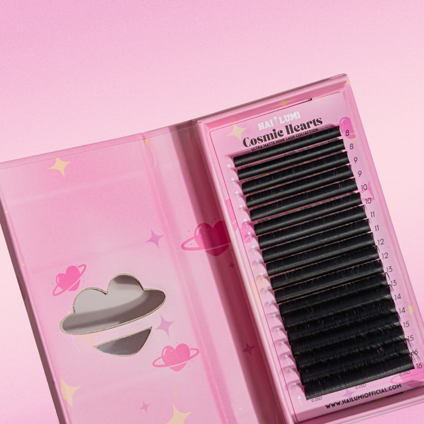 Cosmic Hearts - Ultra Matte Black Lash Collection (0.07)