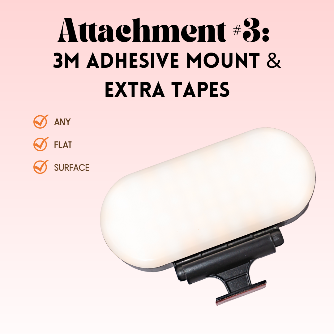 Glow Up- LED clip on light