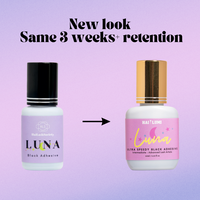 Luna- Ultra Speedy Black Adhesive