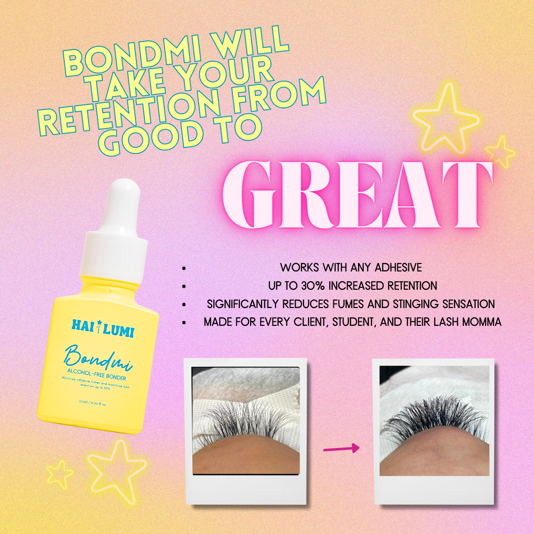 Bondmi- Alcohol free Bonder & Maximize lash retention (Discounted for Mislabeled)